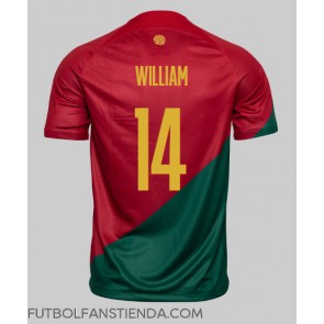Portugal William Carvalho #14 Primera Equipación Mundial 2022 Manga Corta